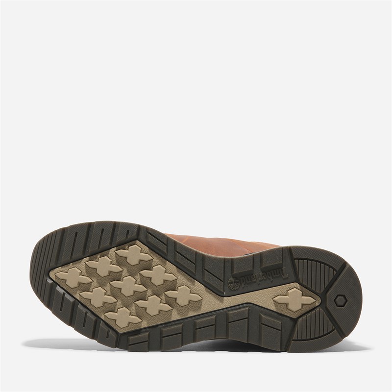 Timberland Mens Sprint Trekker Mid Lace Up Boots Medium Orange