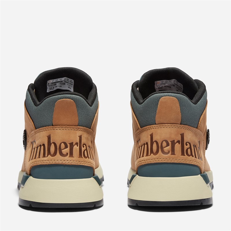 Timberland Mens Sprint Trekker Mid Lace Up Boots Md Brown Nubuck