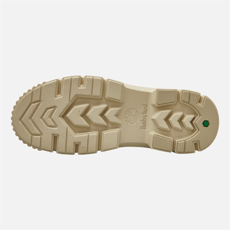 Timberland Womens Greyfield Mid Lace Boots Light Beige Nubuck