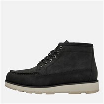Timberland Mens Britton Mills Mid Lace Chukka Boots Black Suede