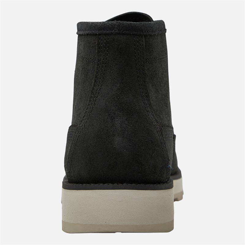 Timberland Mens Britton Mills Mid Lace Chukka Boots Black Suede
