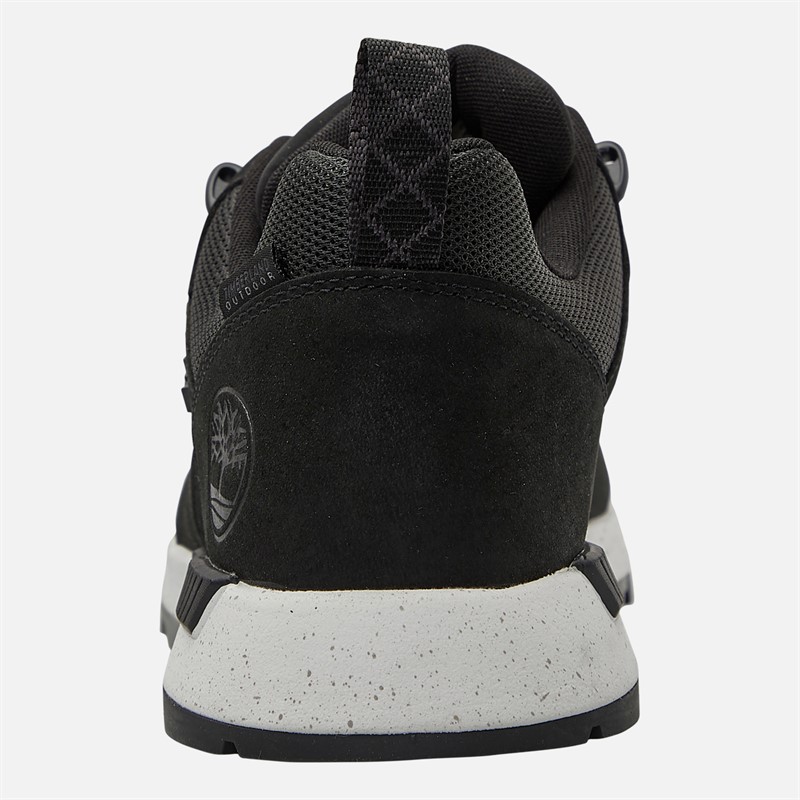 Timberland Mens Field Trekker Low Lace Trainers Jet Black