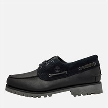 Timberland Mens Authentic Boat Shoes Black
