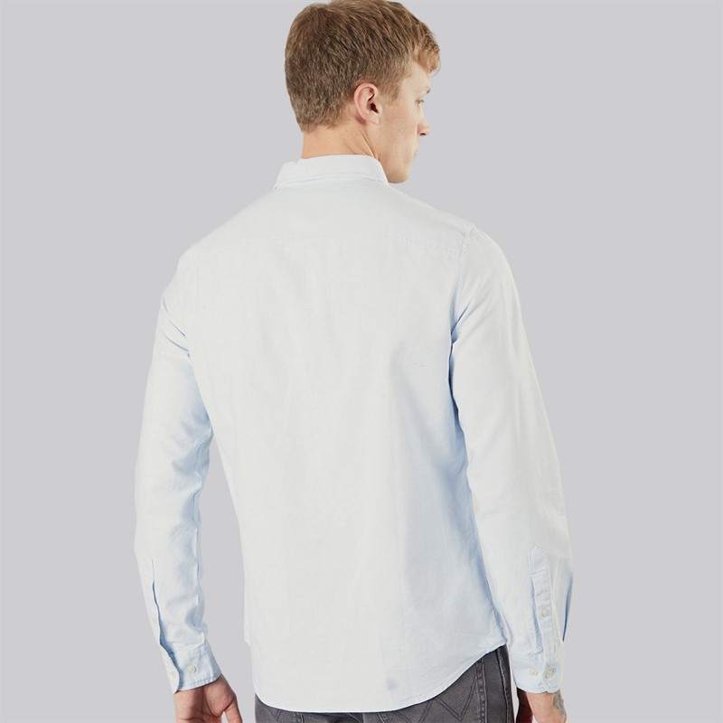 Timberland Mens Long Sleeve Oxford Shirt Skyway