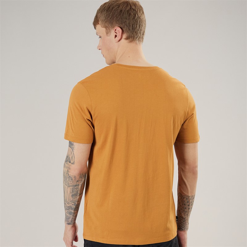 Timberland Mens Kennebec River Tree Logo T-Shirt Wheat Boot