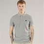 Timberland Mens Millers River Pique Polo Shirt Medium Grey Heather