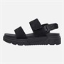 Timberland Womens Backstrap Sandals Black Suede