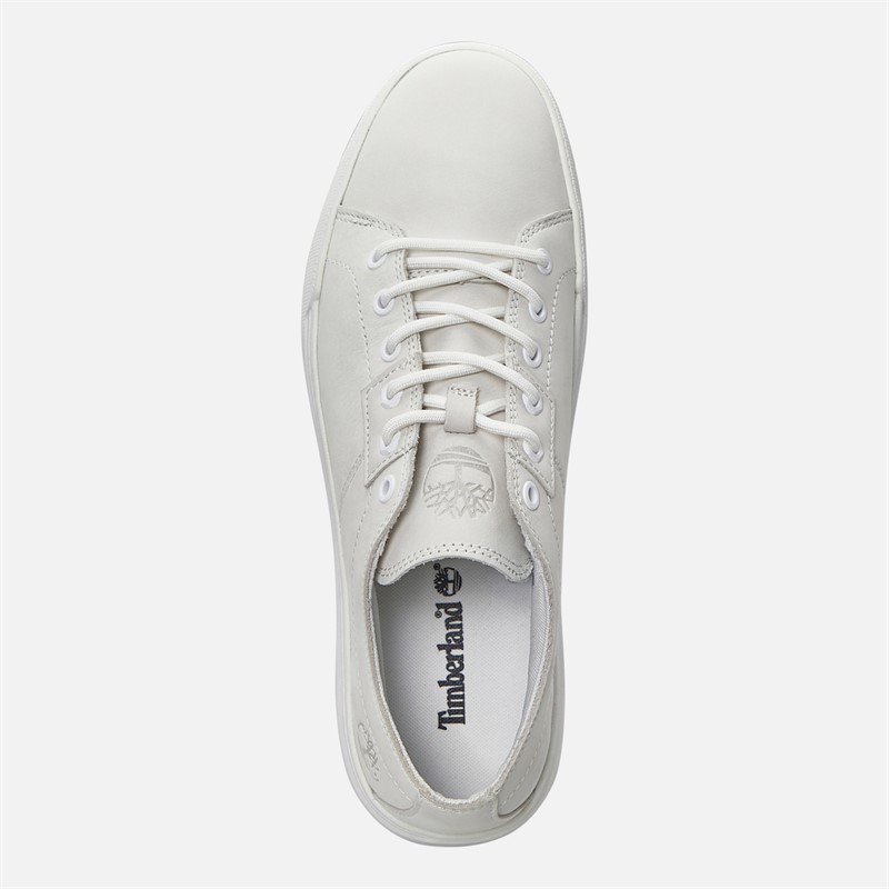 Timberland Mens Maple Grove Trainers White Nubuck