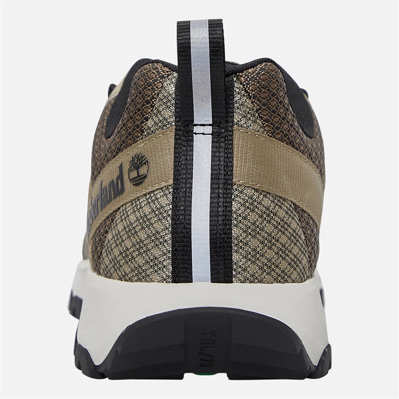 Timberland Mens Winsor Trail Trainers Light Brown Mesh