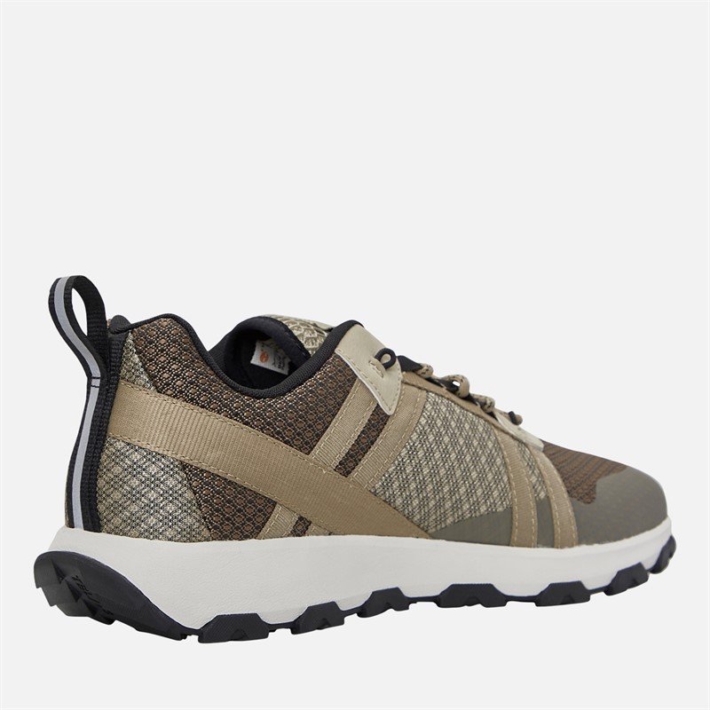 Timberland Mens Winsor Trail Trainers Light Brown Mesh