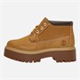 Timberland Womens Mid Waterproof Lace Up Boots Wheat