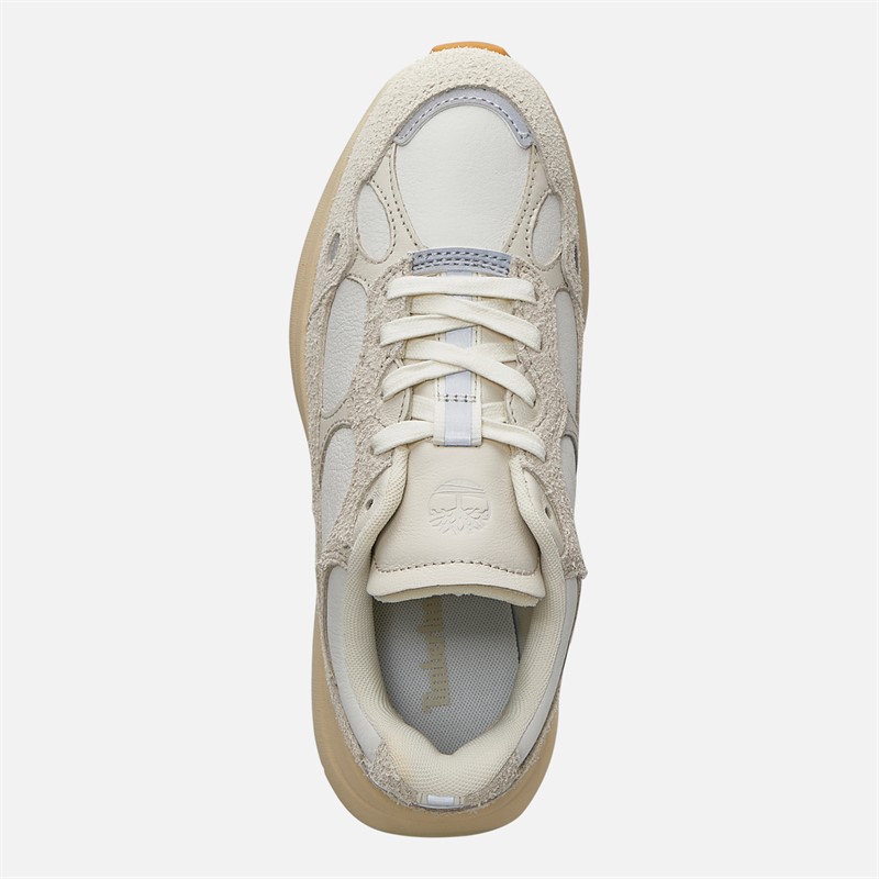 Timberland Womens Low Lace Up Trainers Natural Full Grain