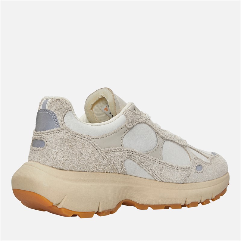 Timberland Womens Low Lace Up Trainers Natural Full Grain