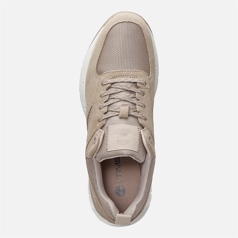 Timberland Mens Voyager Park Trainers Light Taupe Mesh
