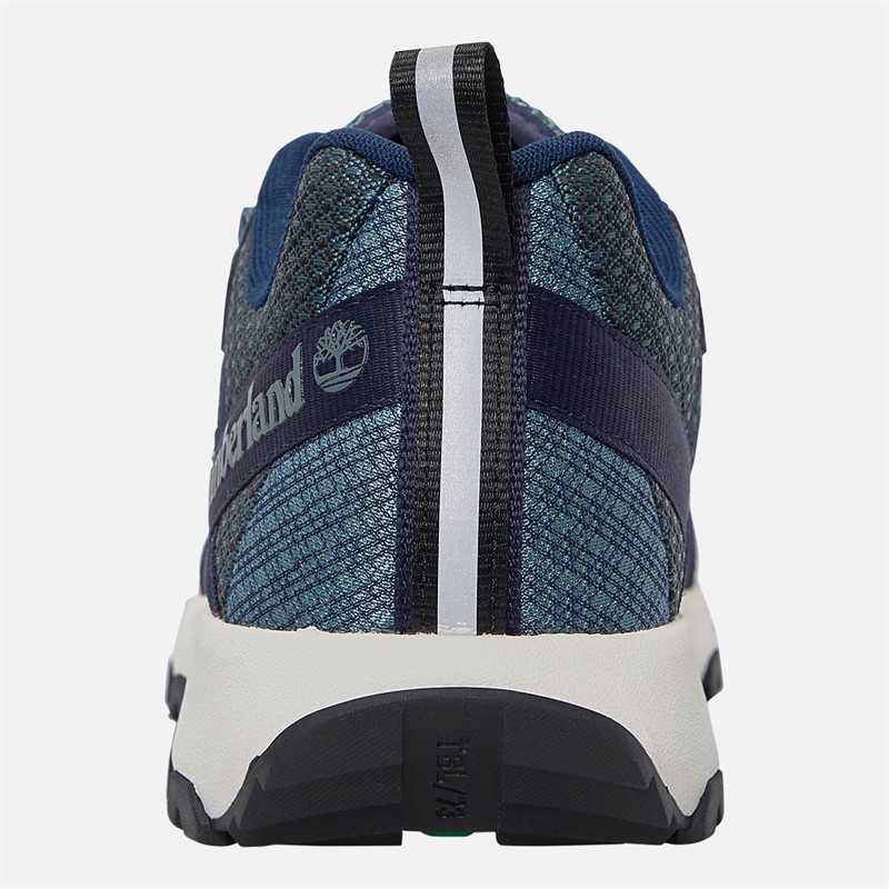 Timberland Mens Winsor Trail Trainers Dark Blue Mesh