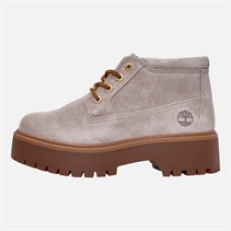 Timberland Womens Mid Lace Up Boots Light Purple Suede