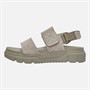 Timberland Womens Backstrap Sandals Light Taupe Suede
