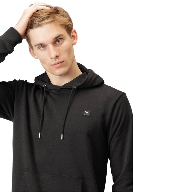 Clean Cut Copenhagen Męskie Bluzy z kapturami Czarny