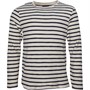 Clean Cut Copenhagen Męskie Richard T-Shirty z Długim Rękawem Ecru