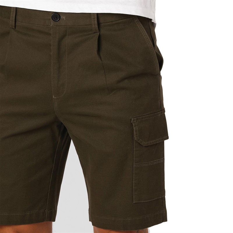 Clean Cut Copenhagen Shorts Lake Soul Cargo Homme Vert Foncé