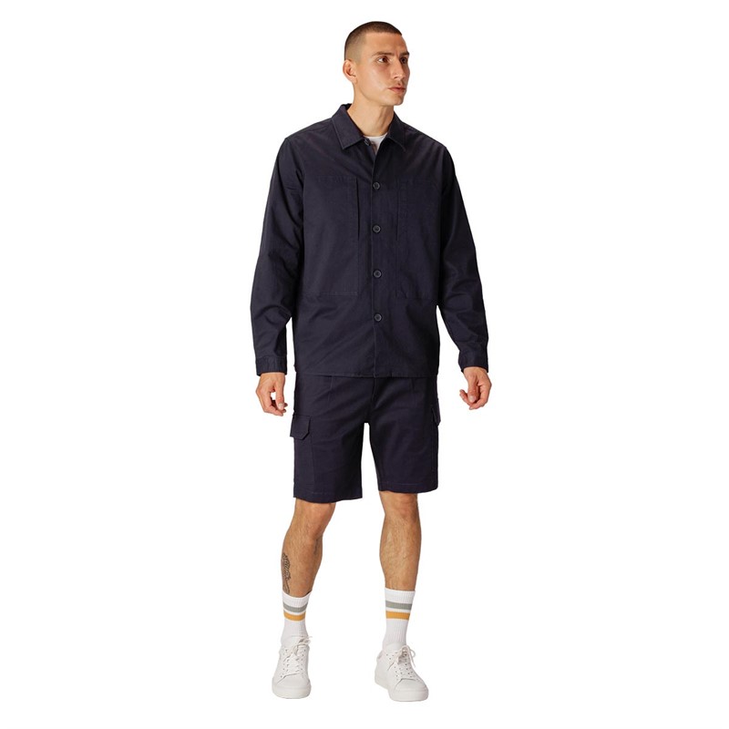 Clean Cut Copenhagen Shorts Lake Soul Cargo Homme Bleu Marine