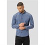 Clean Cut Copenhagen Chemises à Manches Longues Hudson Homme Bleu Chiné