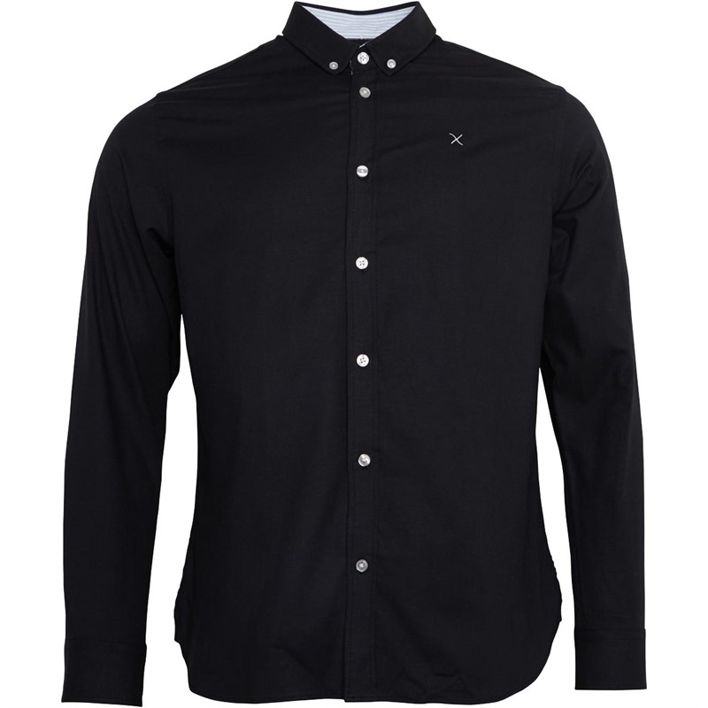 Clean Cut Copenhagen Chemises à Manches Longues Oxford Homme Noir