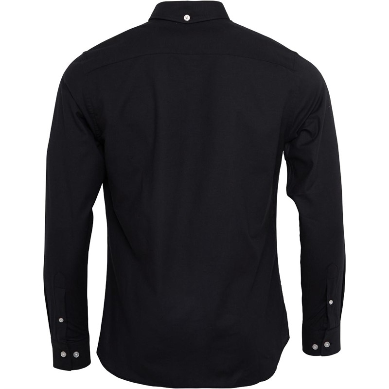 Clean Cut Copenhagen Chemises à Manches Longues Oxford Homme Noir