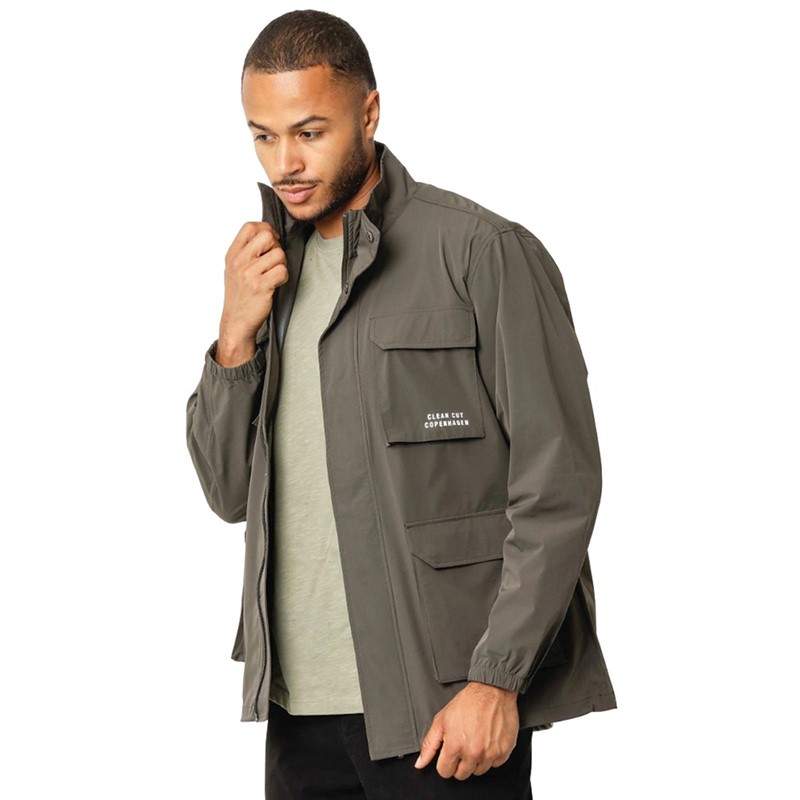 Clean Cut Copenhagen Herren Briggs Tech Jacke Flasche