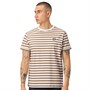 Clean Cut Copenhagen Herre Basic Striped T-shirts Ecru
