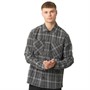 Clean Cut Copenhagen Chemise Konrad Homme Gris/Vichy Armée