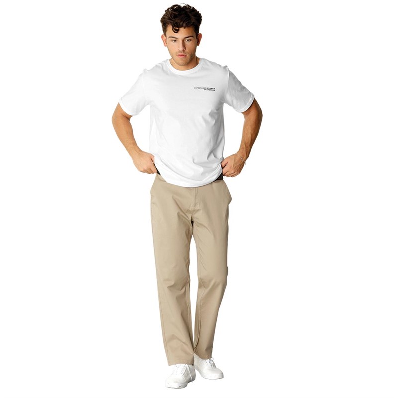 Clean Cut Copenhagen Herre erbro Organic T-shirts Hvid