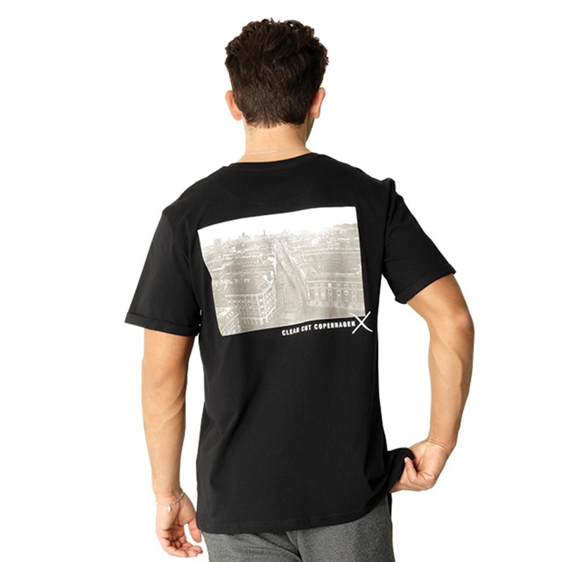 Clean Cut Copenhagen Herre erbro Organic T-shirts Sort