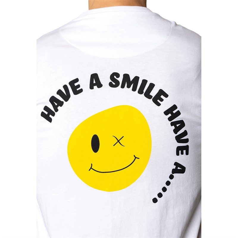 Clean Cut Copenhagen Herre Smile T-shirts Hvid