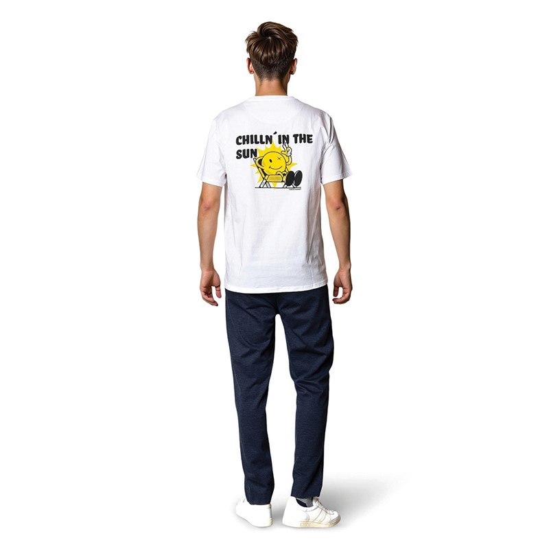 Clean Cut Copenhagen Heren Chilln' T-shirts Wit