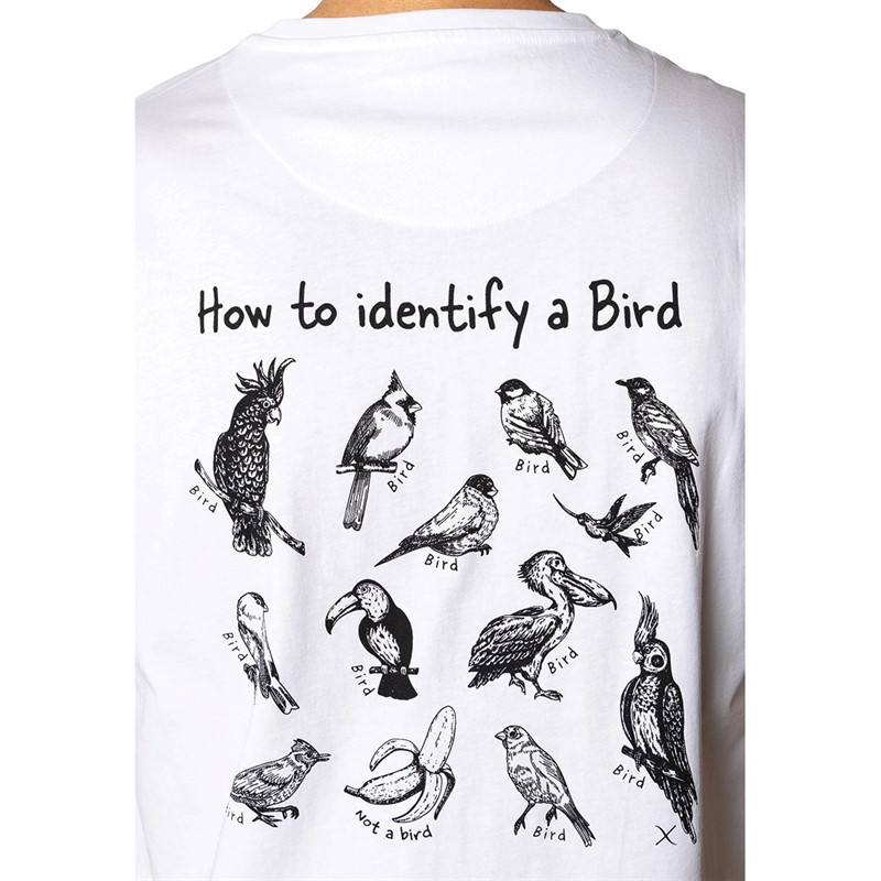 Clean Cut Copenhagen Herre Bird T-shirts Hvid