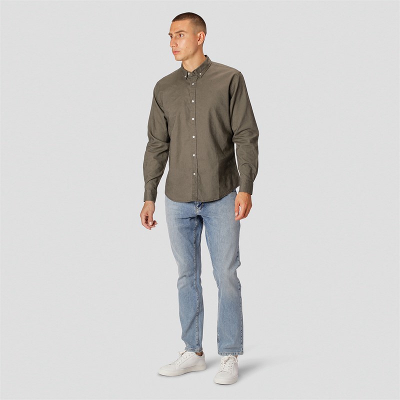 Clean Cut Copenhagen Herre Langærmet shirts Grøn