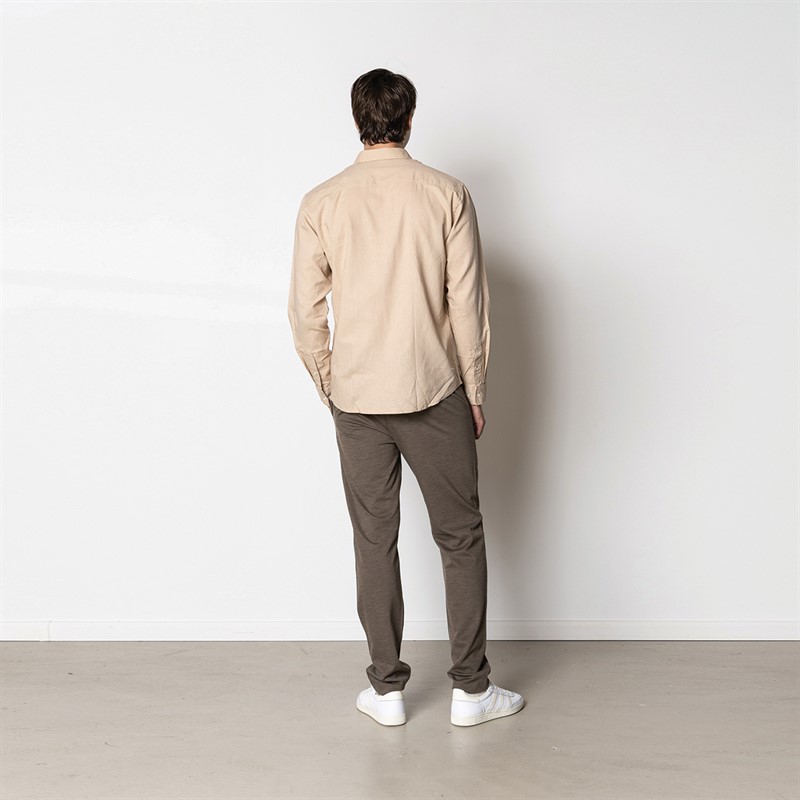 Clean Cut Copenhagen Herre Langærmet shirts kakigrøn