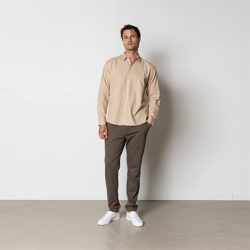 Clean Cut Copenhagen Herre Langærmet shirts kakigrøn