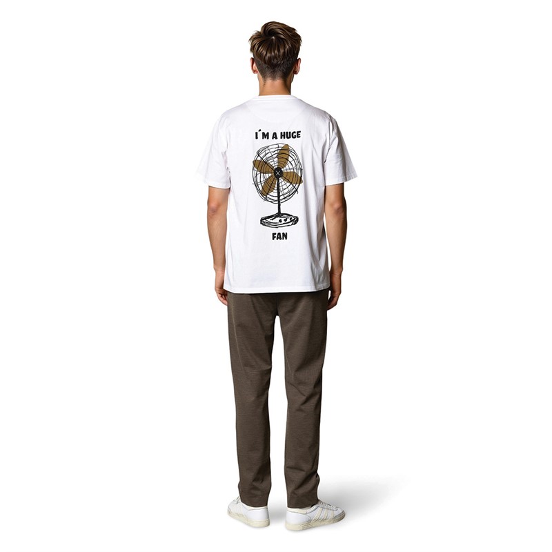 Clean Cut Copenhagen Herre Fan T-shirts Hvid