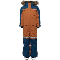 Didriksons Drenge Bjärven Coverall Onesies Brun