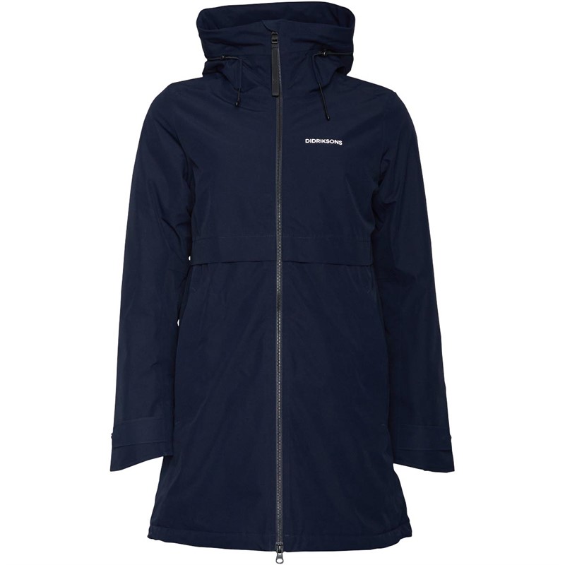 Didriksons Parkas Helle 5 Femme Bleu Marine