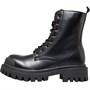Truffle Collection Womens Messy Boots Black Pu