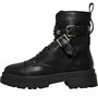 Truffle Collection Bottes de Mode Chunky Heel Femme Noir