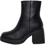 Truffle Collection Womens Heeled Ankle Boots Black