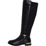 Truffle Collection Womens Knee High Boots Black