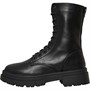 Truffle Collection Bottes de Mode Chunky Heel Ankle Femme Noir
