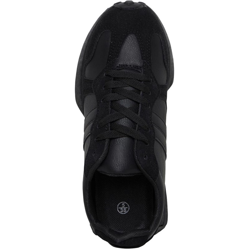 Truffle Collection Womens Trainers Black