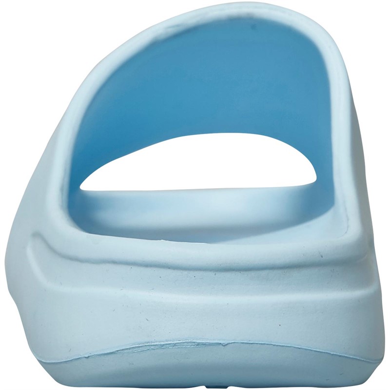 Truffle Collection Womens Chunky Slides Baby Blue