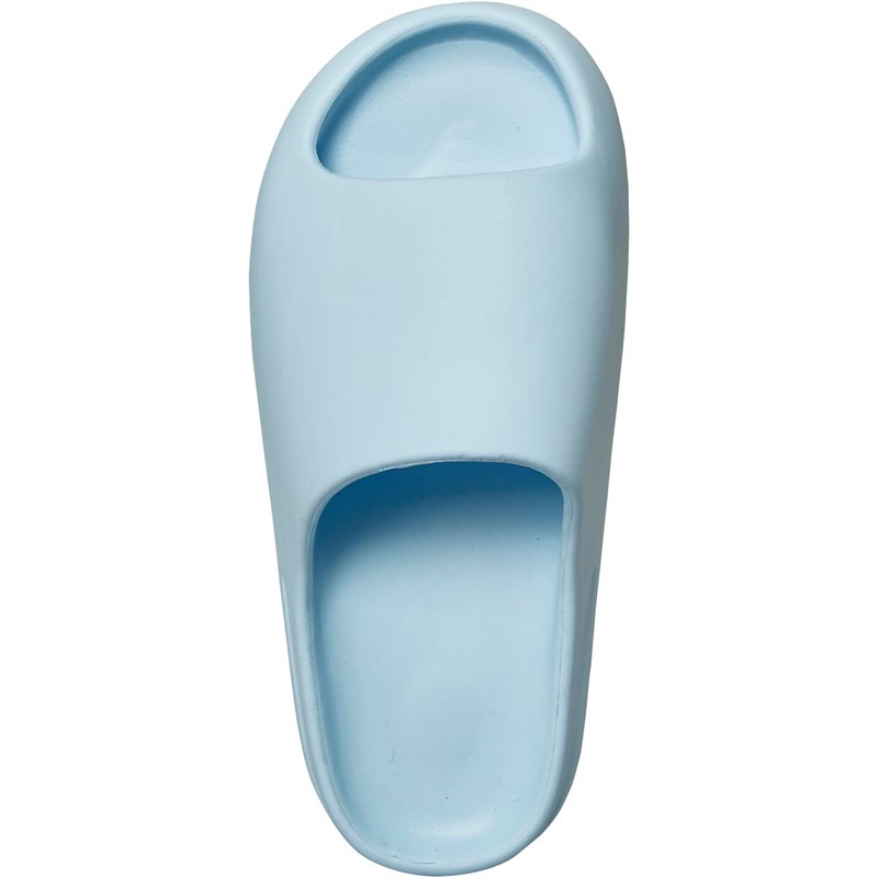 Truffle Collection Womens Chunky Slides Baby Blue